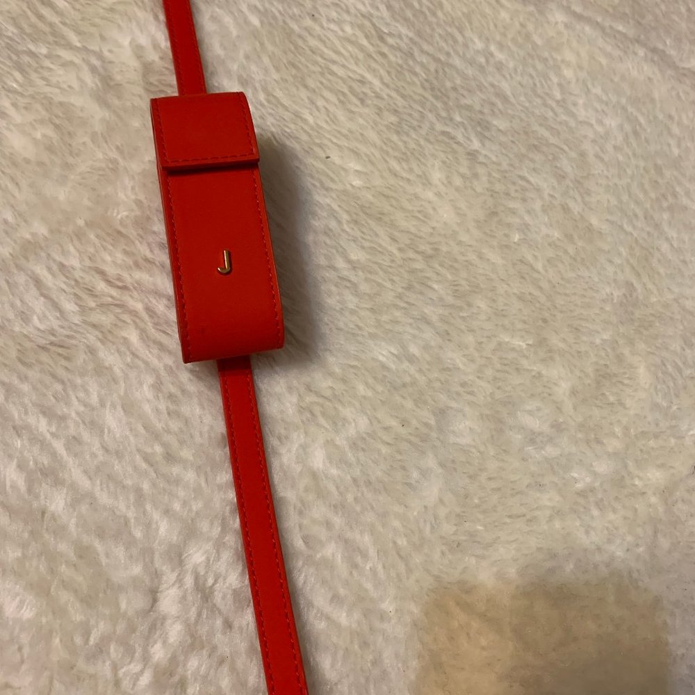 Jacquemus Leather lipstick holder